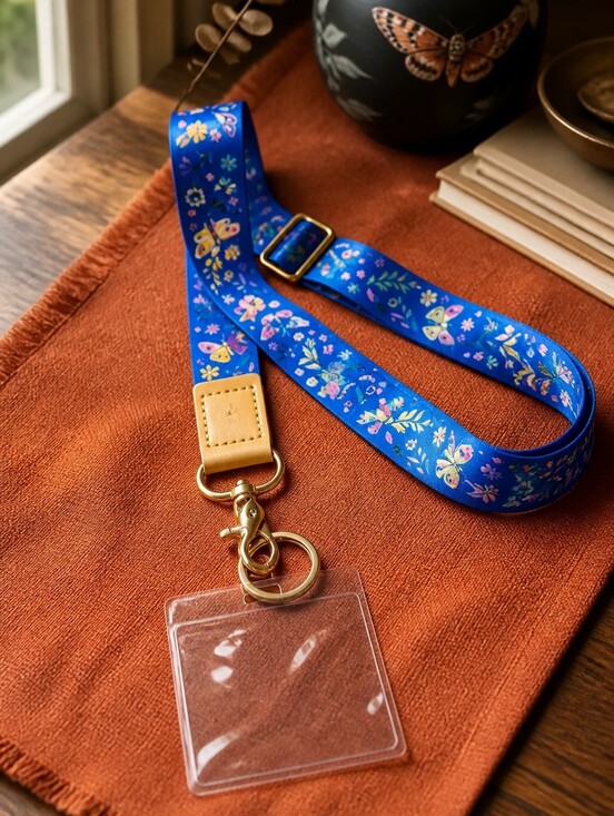 Accessories - Floral Butterfly Lanyard For Phone